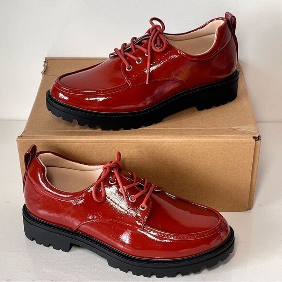 Journee Collection Zina Lace Up Oxford - Picture 1 of 7